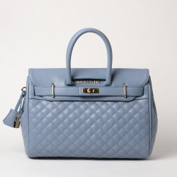 PYLA LOSANGE, petit sac à main bleu glacier