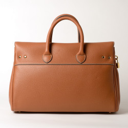 Pyla Romy grand sac à main châtain