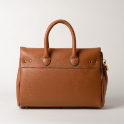 Pyla Romy petit sac à main châtain