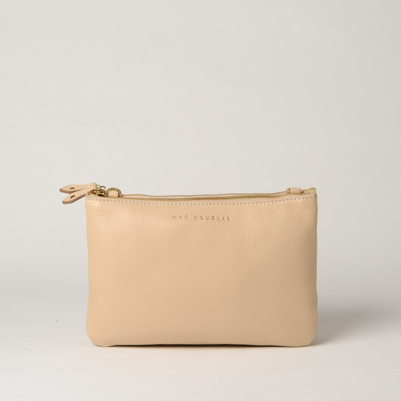 SPRITZ ROMY, sac pochette sable SPRITZ ROMY, sac pochette sable