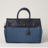PYLA FANTASIA, petit sac à main tressé jean brut