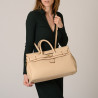 PYLA ROMY, grand sac à main sable