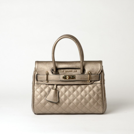 PYLA LOSANGE, mini sac à main bronze mat