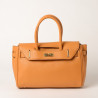 PYLA ROMY,  petit sac à main cuir safran