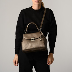 Rio MAGDA, sac à main cuir bronze