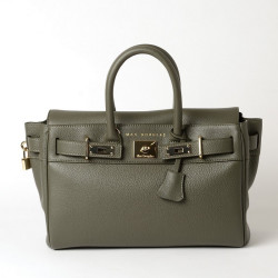 Pyla ROMY, petit sac à main vert mousse