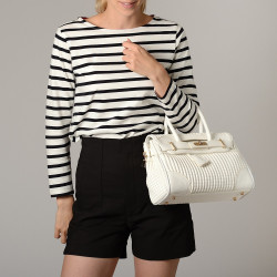Pyla BRYAN, petit sac à main blanc