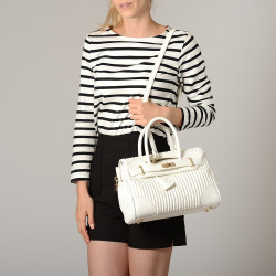 Pyla BRYAN, petit sac à main blanc