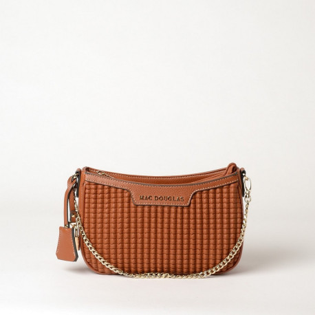 Tyler BRYAN, petit sac baguette châtain