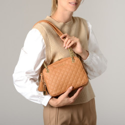 Sartre LOSANGE, sac trotteur noix mat