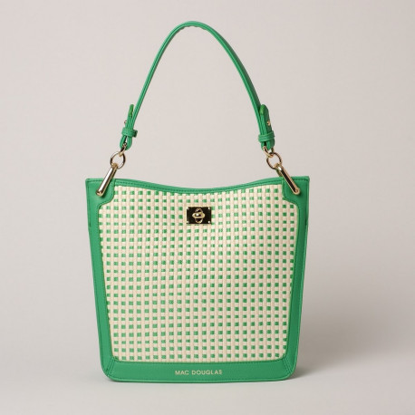 Kentucky FANTASIA, petit sac porté épaule quadrillé vert