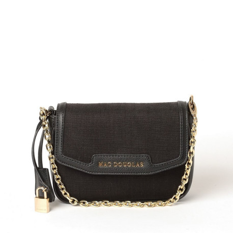 Kiribati FANTASIA, petit sac lin noir
