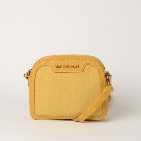 Vaporetto FANTASIA, sac trotteur lin jaune
