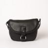 Treck MAGDA, besace cuir noir