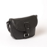 Treck MAGDA, besace cuir noir