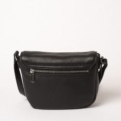 Treck MAGDA, besace cuir noir