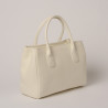 Versant MAGDA, sac à main cuir ivoire