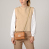 Trevise LOSANGE, mini sac travers noix mat