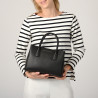 Versant MAGDA, sac à main cuir noir