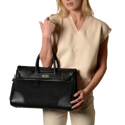 Pyla Bryan grand sac à main noir