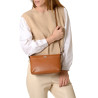 BARIO BUNI, sac pochette châtain