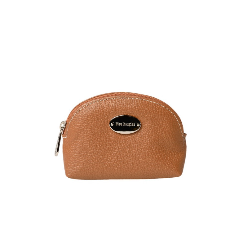 Coco Buni porte monnaie zippé châtain