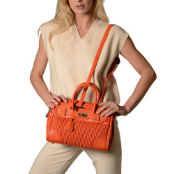 Pyla BRYAN, petit sac à main nectarine