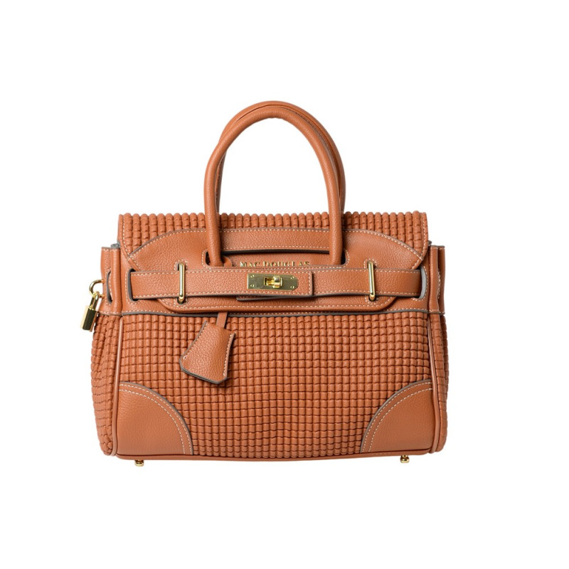 PYLA BRYAN, mini sac à main châtain
