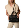 PYLA BRYAN, mini sac à main noir