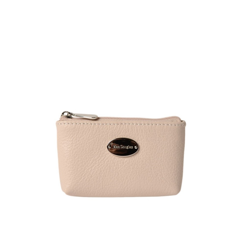 LIMACE BUNI, petit porte-monnaie zippé coloris naturel