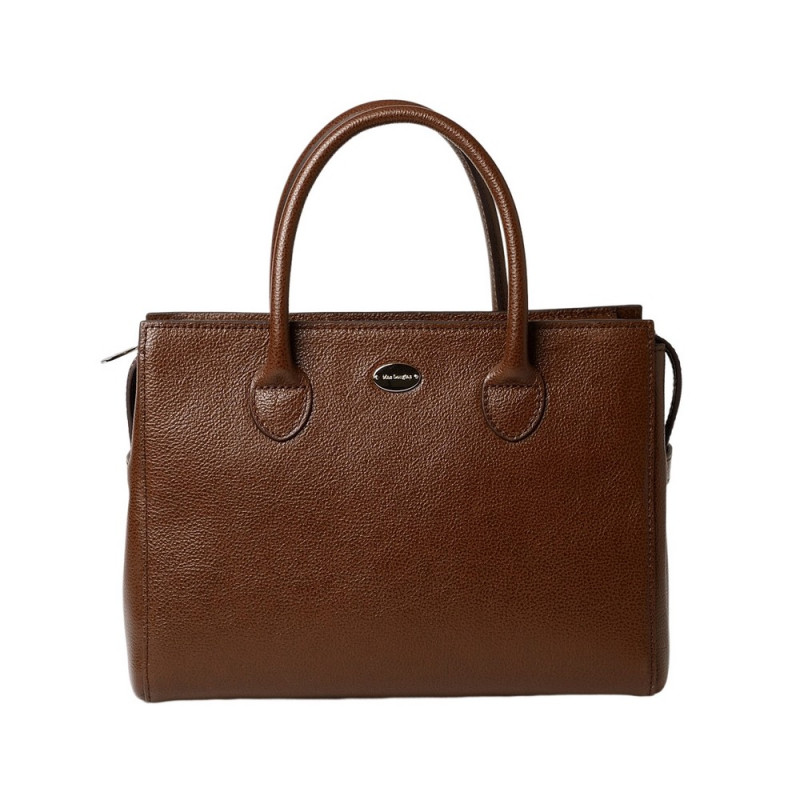 Palermo BUNI, sac à main cuir chocolat