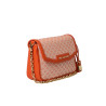 KIRIBATI FANTASIA, petit sac à motif losange corail