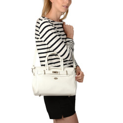 Pyla BUNI, petit sac à main blanc
