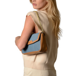KIRIBATI FANTASIA, petit sac bleu glacier