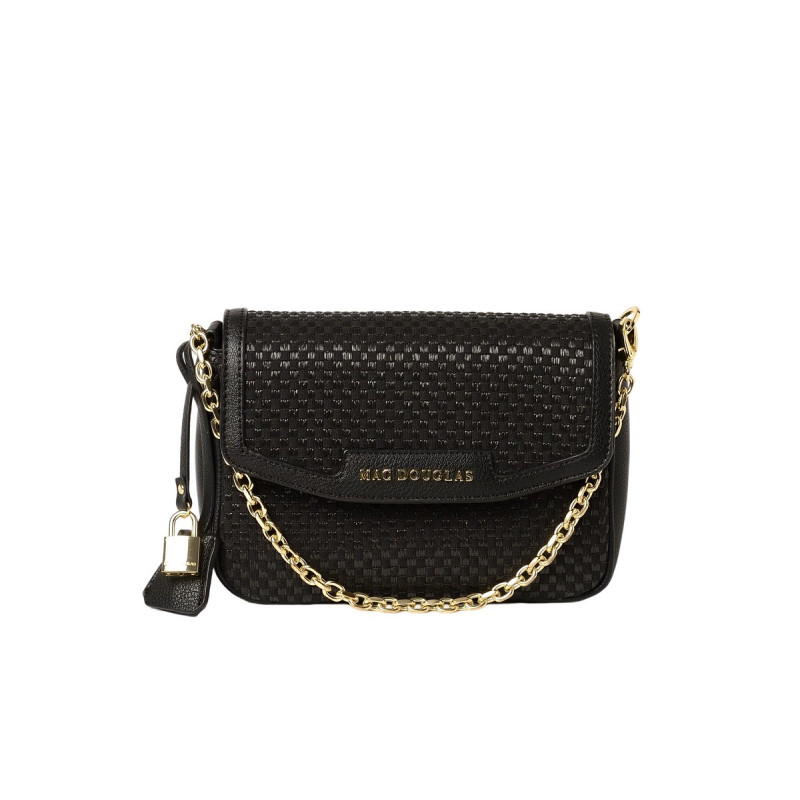 Kiribati FANTASIA, sac en toile tressée noire