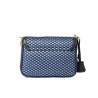 Kiribati FANTASIA, sac en toile tressée bleu jean