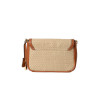 Kiribati Fantasia, petit sac en toile tressée beige