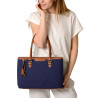 Laurene FANTASIA, sac cabas bleuet