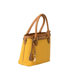 LAURENE FANTASIA, petit sac cabas tournesol