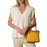 LAURENE FANTASIA, petit sac cabas tournesol