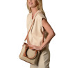 Laurene FANTASIA, petit sac cabas toile tressée beige