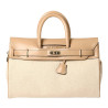 Pyla FANTASIA, grand sac à main en lin beige