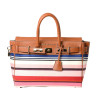 Pyla FANTASIA, sac à main à rayures multicolores