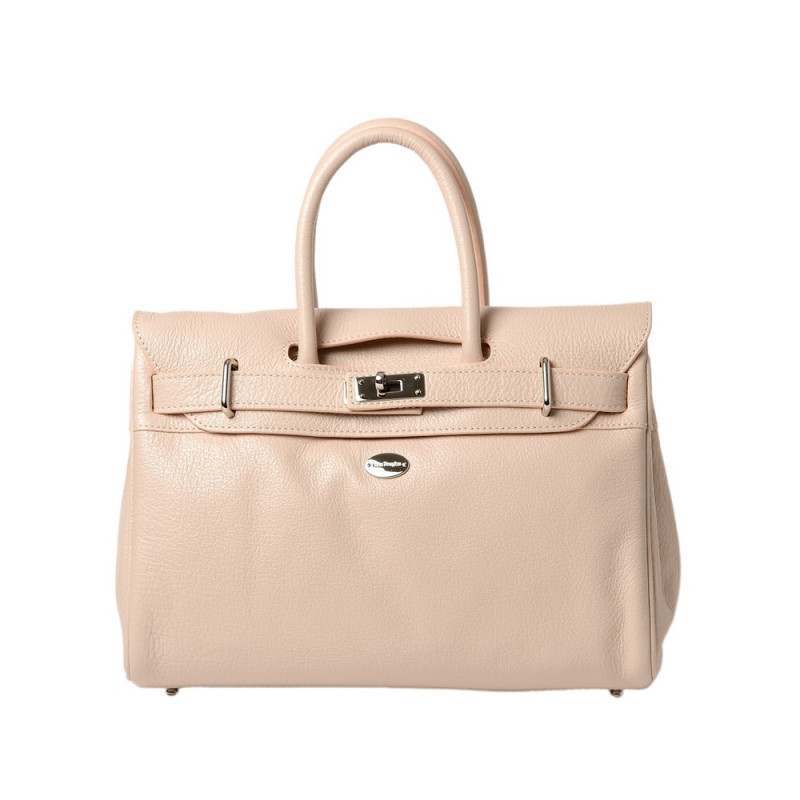 Pyla BUNI, sac à main coloris cuir naturel