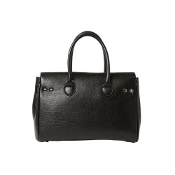 Pyla BUNI, petit sac à main cuir noir