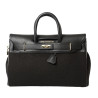 PYLA FANTASIA, grand sac à main à motif mohair noir