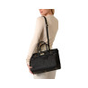 Pyla Fantasia, petit sac à main toile tressée noire