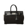 Pyla FANTASIA, sac à main à motif mohair noir