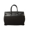 Pyla FANTASIA, sac à main à motif mohair noir