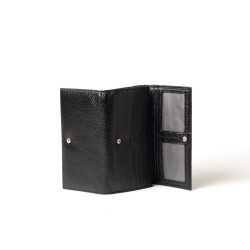 Gondole Buni, portefeuille compagnon acajou foncé